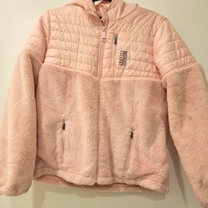 Justice girls light pink jacket